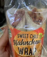 Sweet chili hähnchen wrap