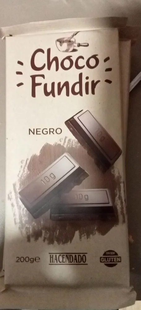 Choco fundir negro