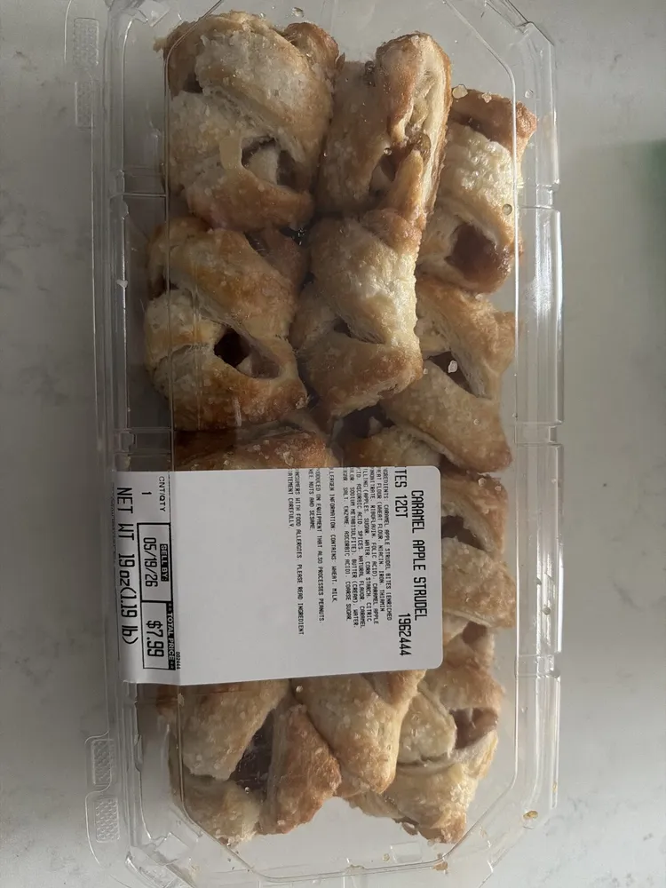 Caramel Apple Strudel Bites