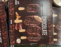 Helado triple chocolate vegetal
