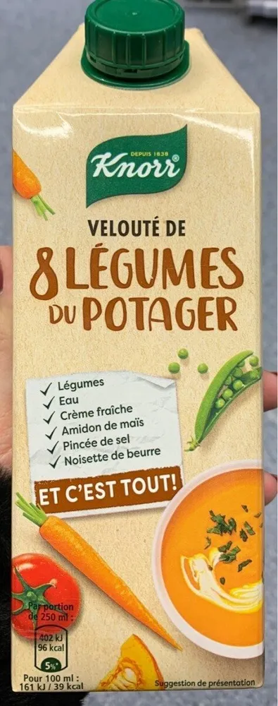 8 legumes du potager