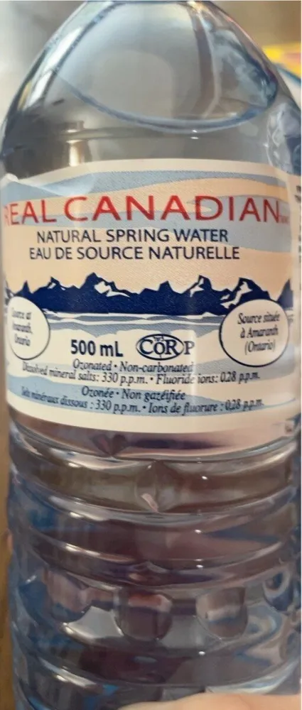 Natural Spring Water