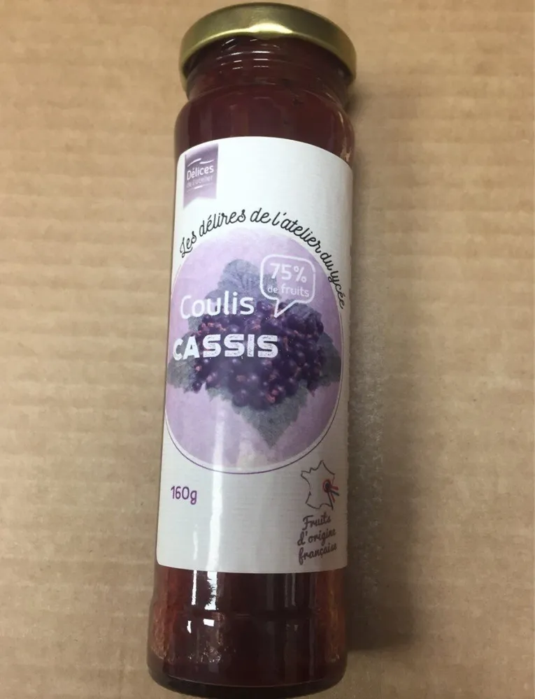 Coulis cassis
