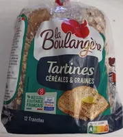 Tartines céréales et graines