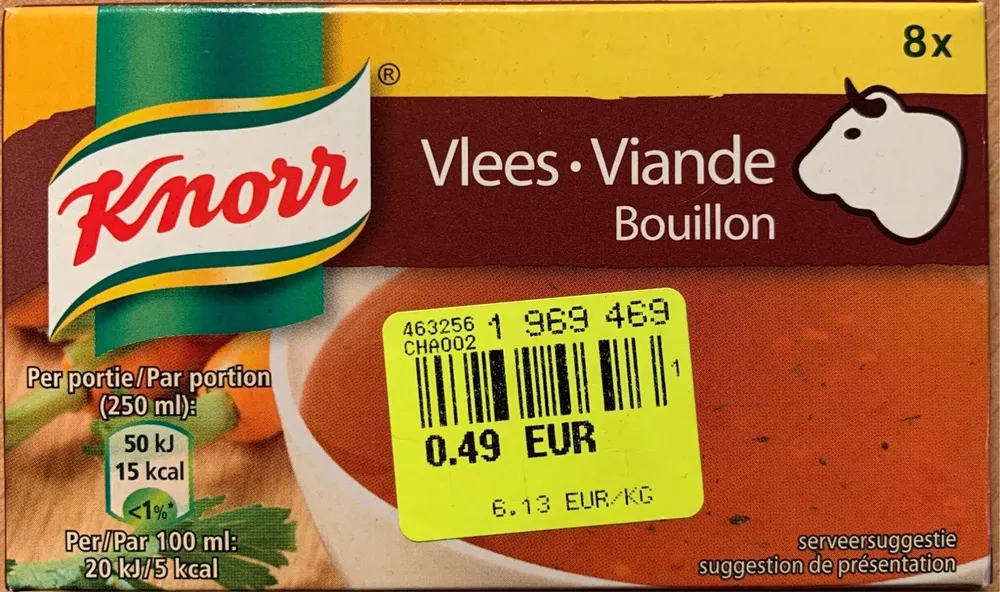 Knorr bouillon Viande