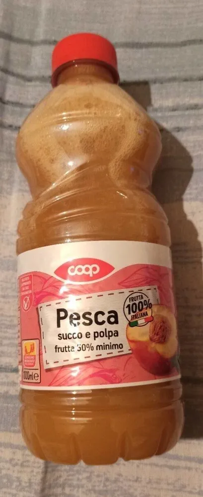 Succo è polpa di pesca