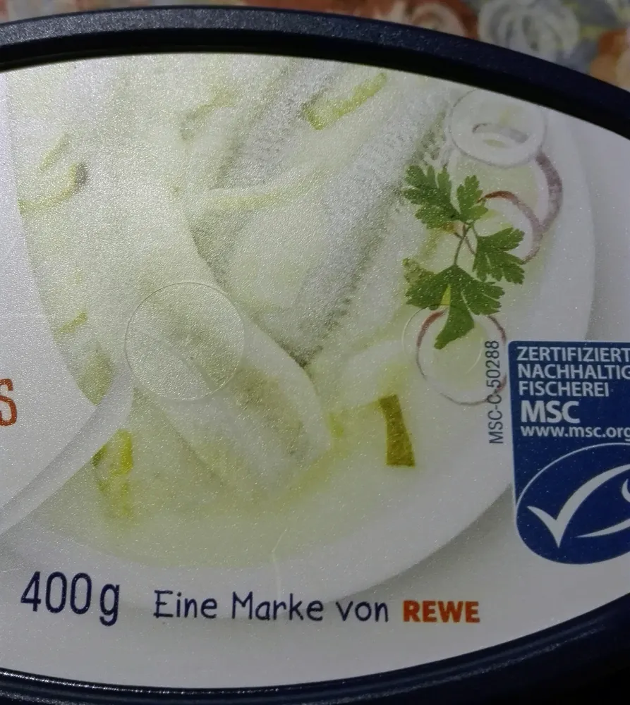 Sahne-Heringsfilets