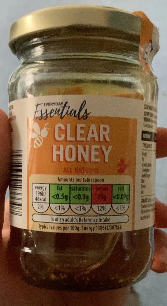 Clear honey