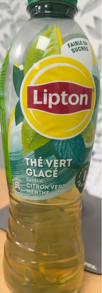 Thé vert glacé citron vert menthe