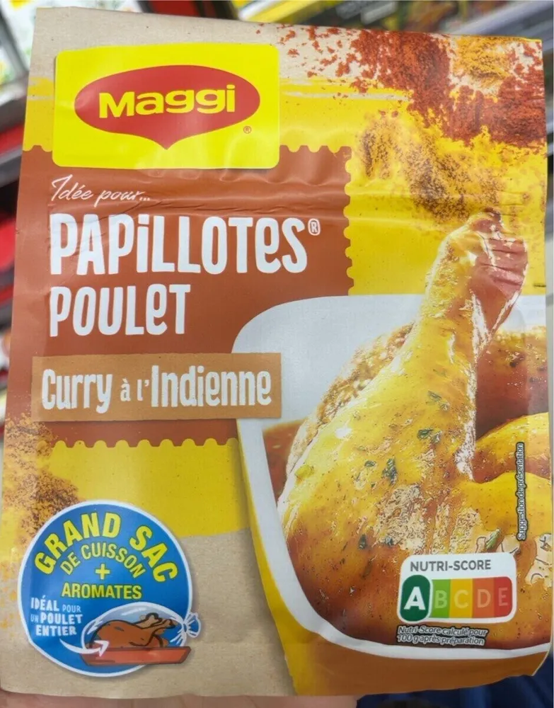Papillotes de poulet