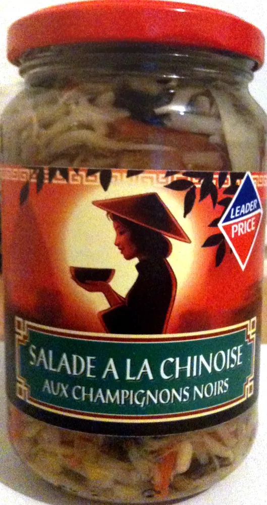 Salade à la  chinoise aux champignons noirs