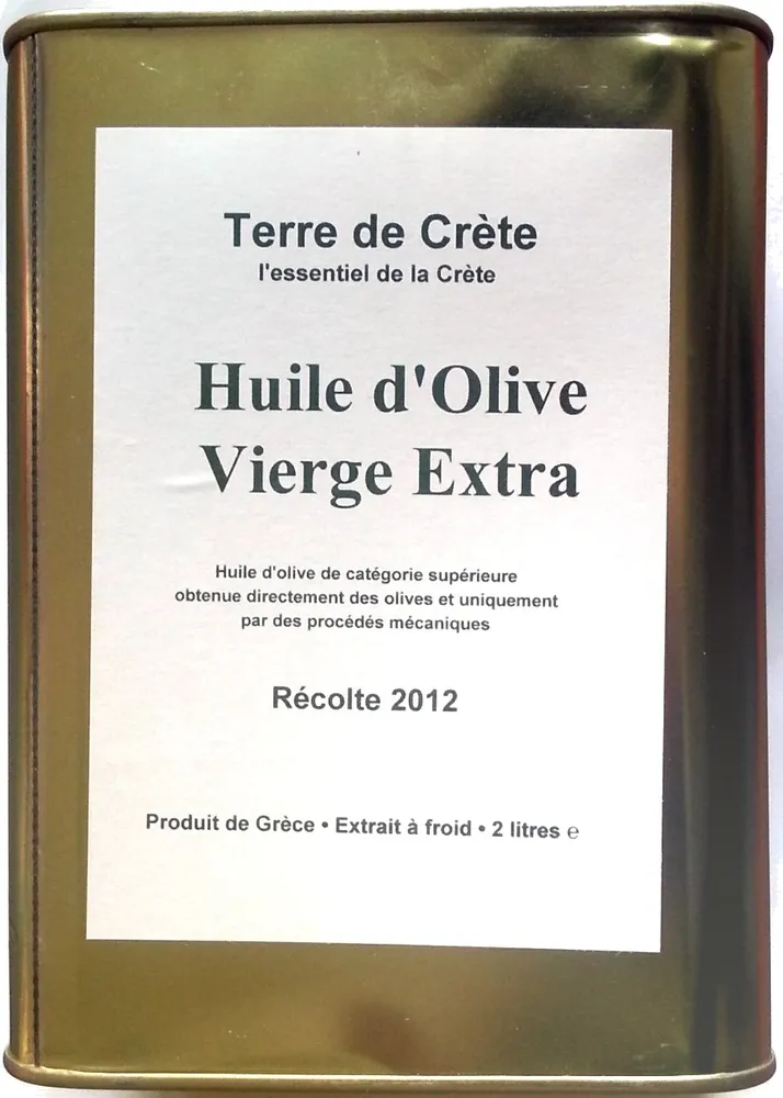 Huile d'olive vierge extra - Crète - 2012
