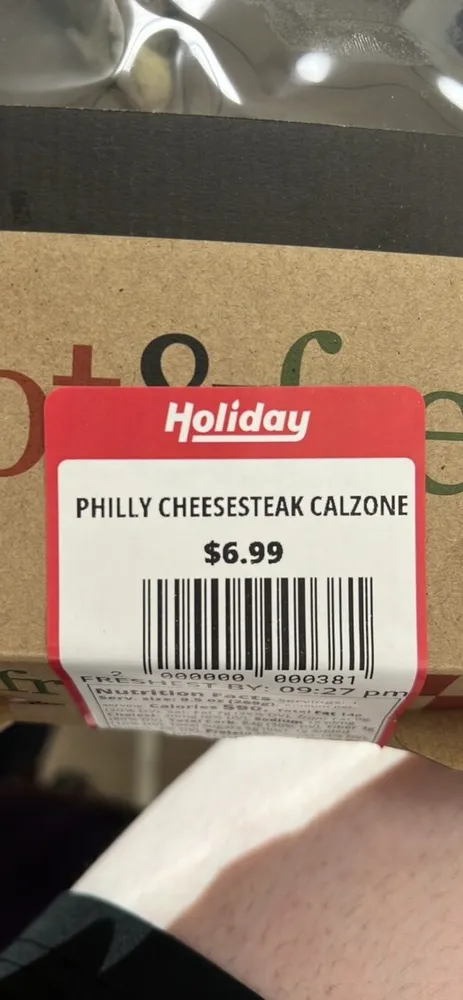 PHILLY CHEESESTEAK CALZONE