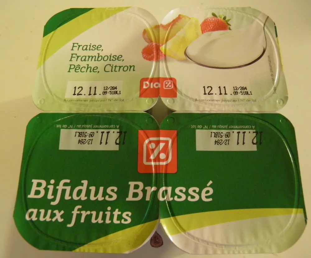 Bifidus brassé aux fruits