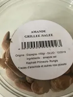 Amande grillée, salée