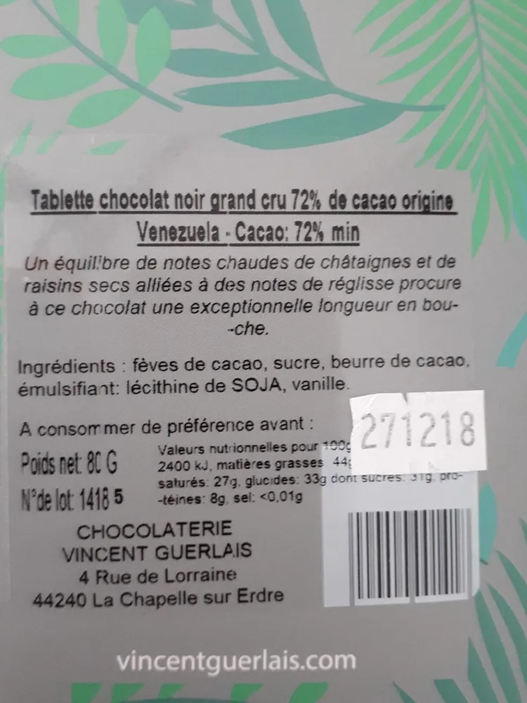 Chocolat guerlais