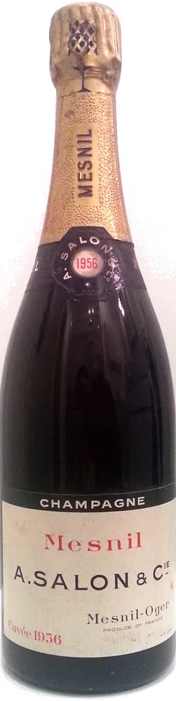 Champagne Mesnil A. Salon & Cie 1956