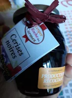 Confiture Artisanale de Cerises Noires