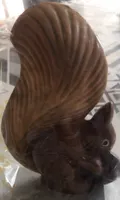 Écureuil en chocolat au