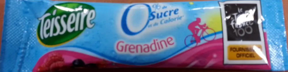 Grenadine 0% sucre