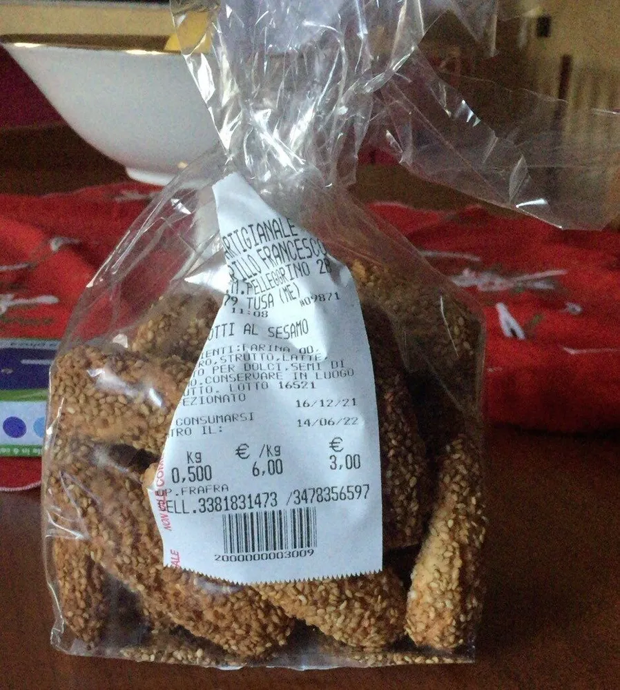 Biscotti al sesamo