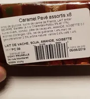 Caramel pavé assortis