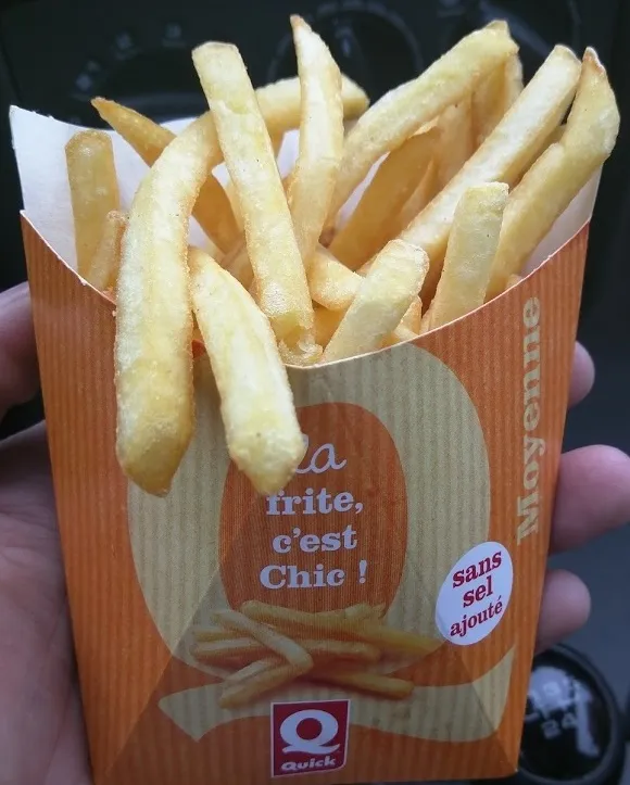 Frite moyenne