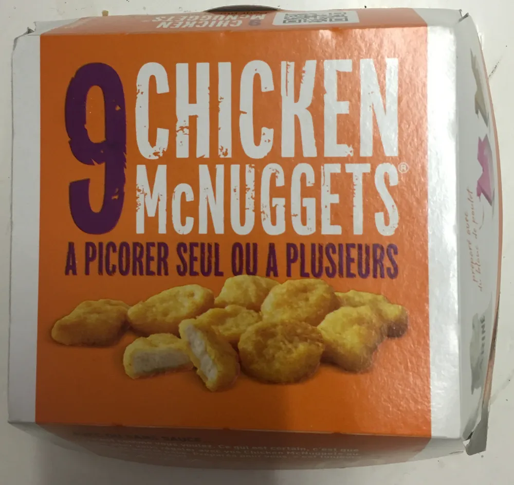 9 CHICKEN McNUGGETS