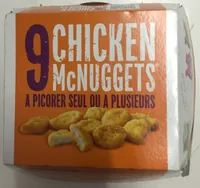 9 CHICKEN McNUGGETS