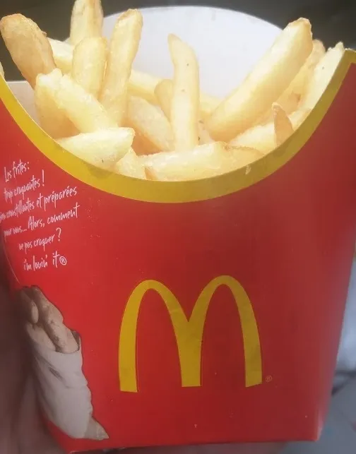 Frites Moyenne