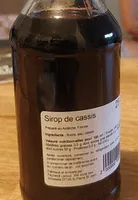Sirop de cassis