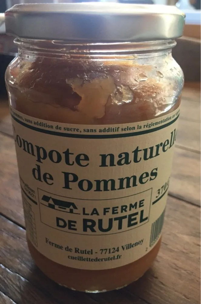 Compote naturelle de Pommes