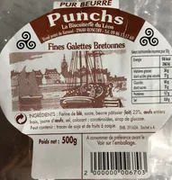 Punchs fines galettes bretonnes