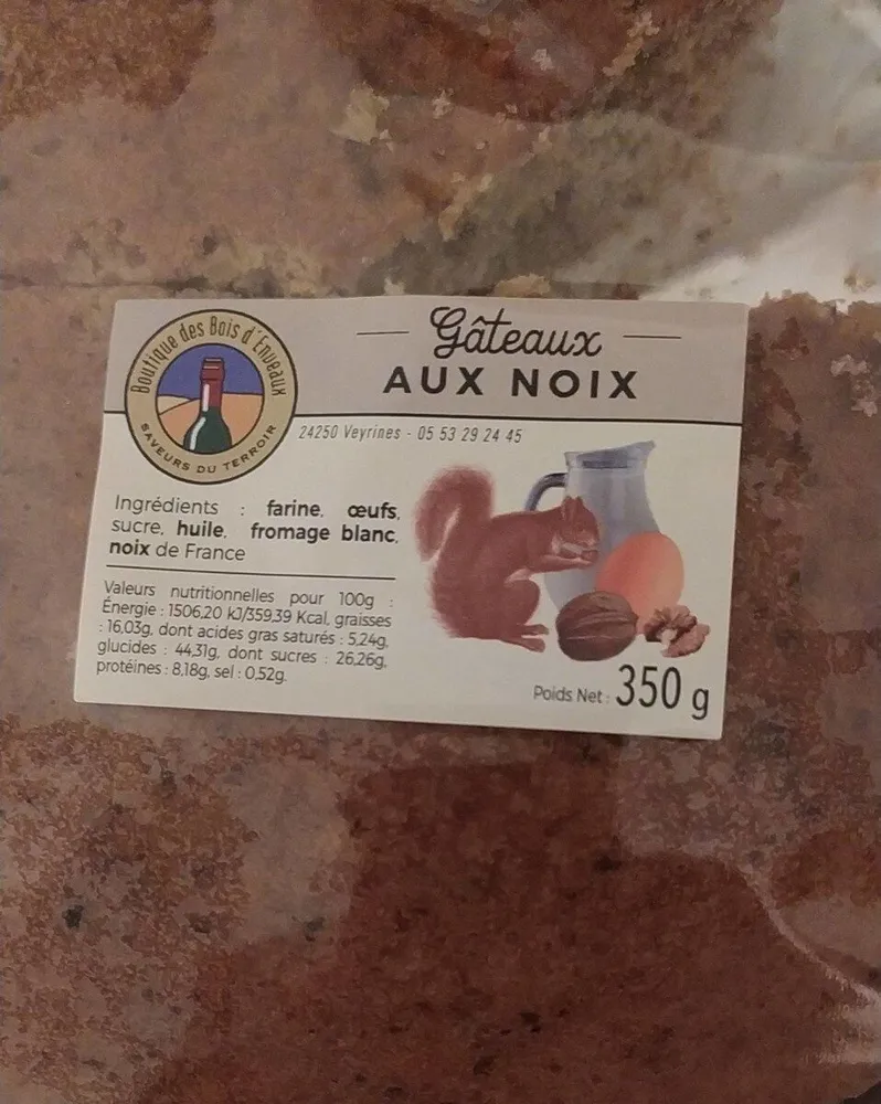 Gâteau aux noix