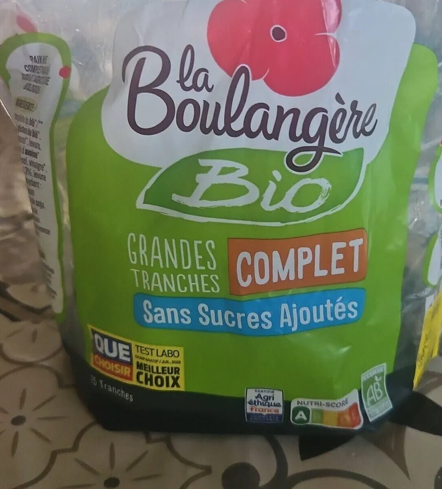 Grande Tranche de Pain Complet
