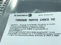 Torsade pepite choco x2