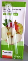 Jus de pomme à base de concentré