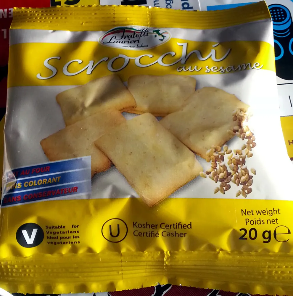 Scrocchi au sésame