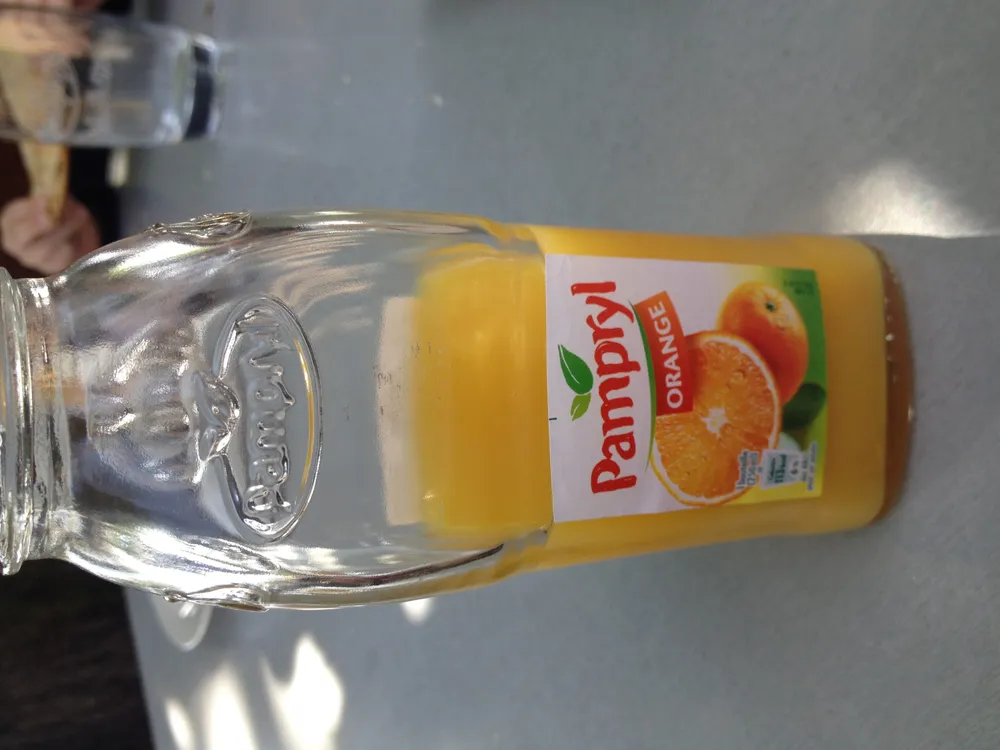 Jus d'orange à base de concentré