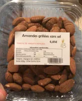 Amandes grillees sans sel