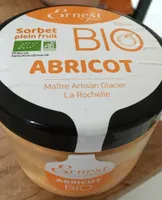 Sorbet plein fruit BIO abricot