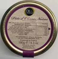 Pâte d'Olives Noires