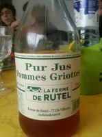 Jus de pomme griottes