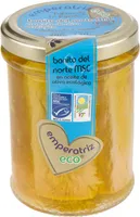 Bonito del norte MSC en aceite de oliva ecológico