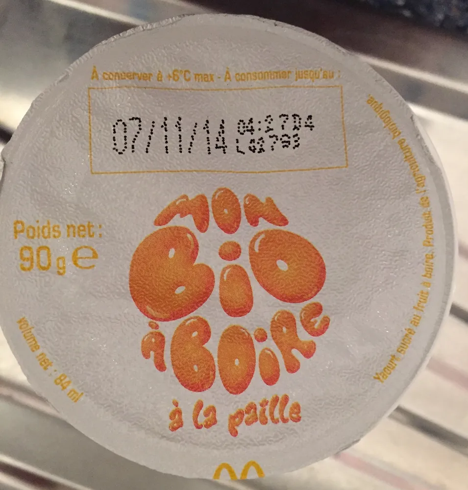 Mon Bio à Boire à la paille Fraise-Mûre