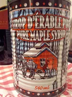 Sirop d'érable pur