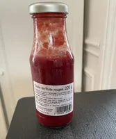 Coulis de fruits rouges