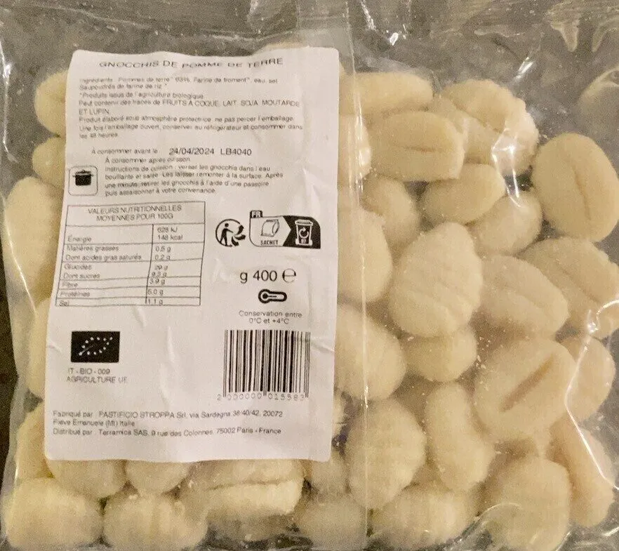 Gnocchis de pomme de terre