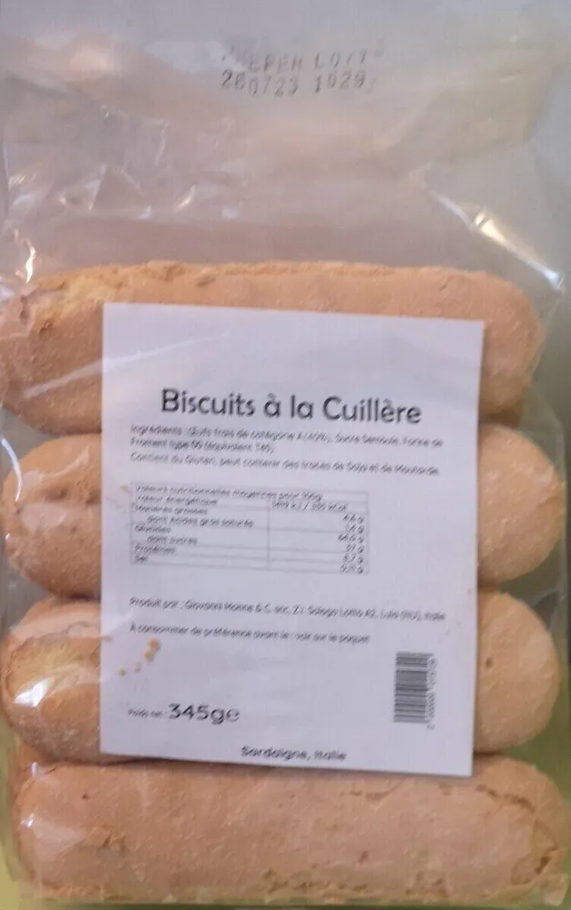 Biscuits à la cuillère