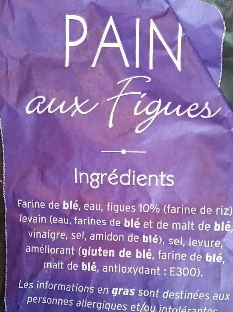 Pain aux figues